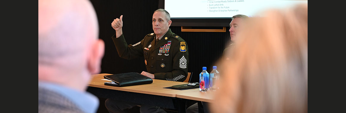 Guard Enlisted Leaders Emphasize Warrior Ethos, Readiness